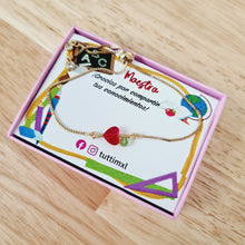 Cargar imagen en el visor de la galería, Pulsera Manzana Swarovski
