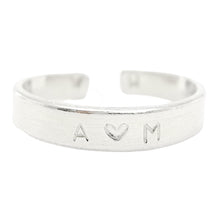 Cargar imagen en el visor de la galería, Anillo Personalizable para Pareja
