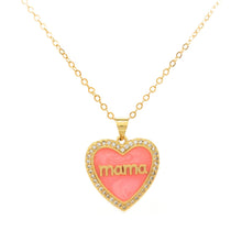 Cargar imagen en el visor de la galería, Collar Corazon de Mama
