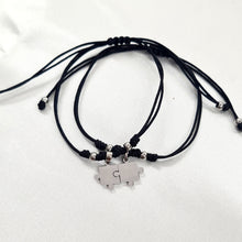 Cargar imagen en el visor de la galería, Set de 2 Pulseras Rompecabezas Plateado
