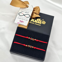 Cargar imagen en el visor de la galería, Set de 2 Pulseras de Infinito Mini
