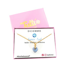 Cargar imagen en el visor de la galería, Collar Piedra del mes de Diciembre
