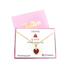 Cargar imagen en el visor de la galería, Collar Piedra del mes de Enero
