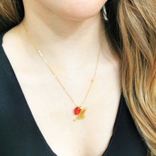 Cargar imagen en el visor de la galería, Collar Inicial Cursiva
