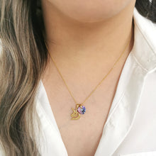Cargar imagen en el visor de la galería, Collar Unicornio Swarovski

