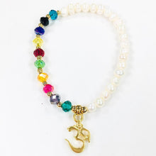 Cargar imagen en el visor de la galería, Pulsera 7 chakras OM
