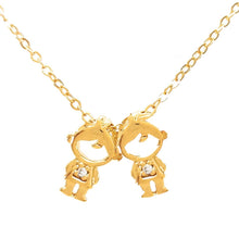 Cargar imagen en el visor de la galería, Collar de 2 Niños Shine
