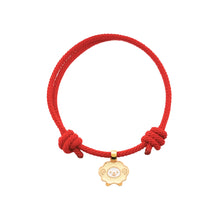Cargar imagen en el visor de la galería, Pulsera Borreguito de la abundancia Soga Ajustable

