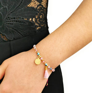 Pulsera Glam Rosa