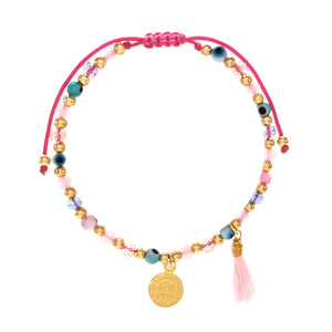 Pulsera Glam Rosa