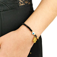 Cargar imagen en el visor de la galería, Pulsera Good Vibes Only Black
