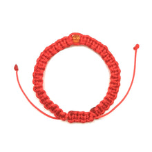 Cargar imagen en el visor de la galería, Pulsera Para Bebe Roja con Ambar
