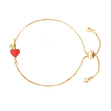 Cargar imagen en el visor de la galería, Pulsera Manzana Swarovski
