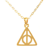 Cargar imagen en el visor de la galería, Set Reliquias de la muerte - Harry Potter - Collar y Aretes
