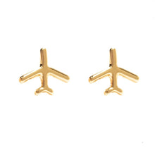 Cargar imagen en el visor de la galería, Aretes de Avión
